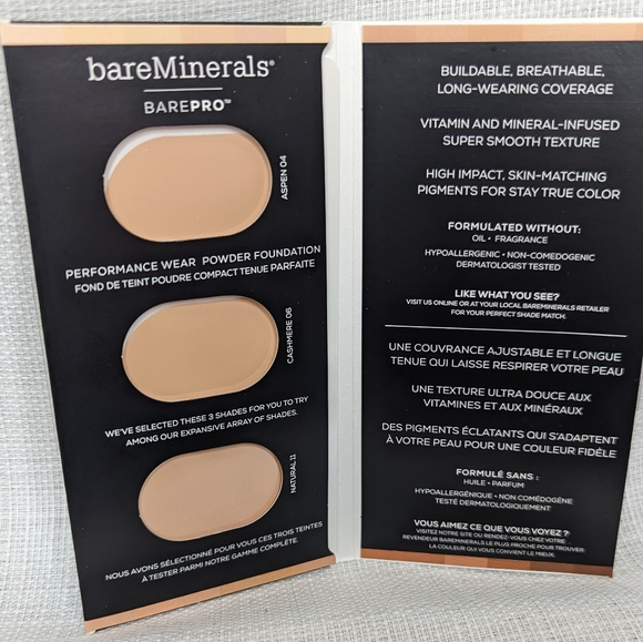 bareMinerals basePro foundation 3 sample, 25 pack count samples - Picture 3 of 4